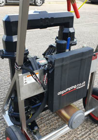 Compact pump trolley design